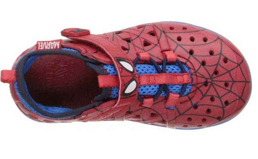 Stride Rite's Spiderman-style Phibian water shoe is super cool!