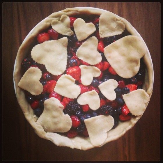 Summer pie recipes: Mixed Berry Pie at One Hungry Mama
