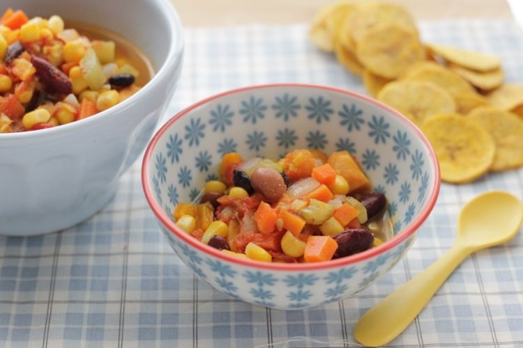 Freezer toddler recipes: Toddler-Friendly Veggie Chili | Yummy Toddler Food