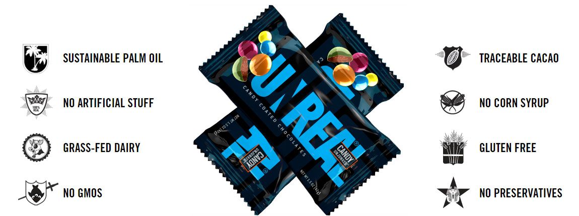 UNREAL Candy -- made from natural ingredients -- is a great alternative to M&Ms!