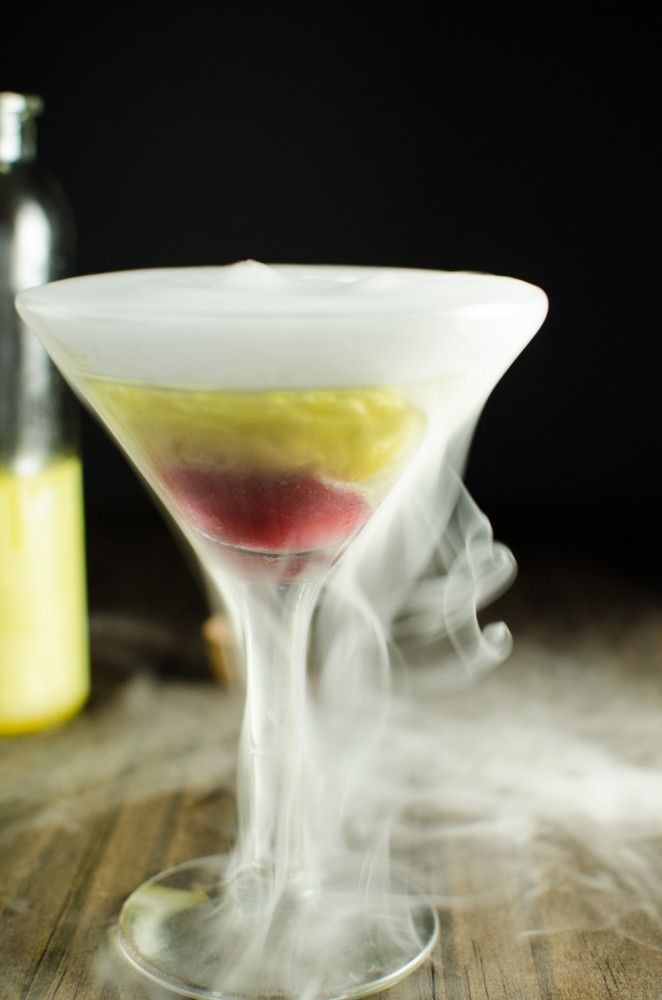This Unicorn Blood Cocktail truly looks like it jumped out of a scary movie. Drink if you dare! | Flavor Bender