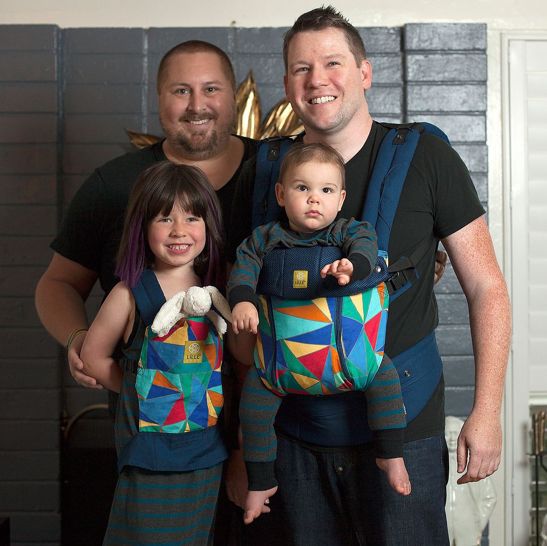 Stylish baby carriers for International Babywearing Week featuring the cool Limited Edition LÍLLÉbaby Baby Carrier by LÍLLÉbaby