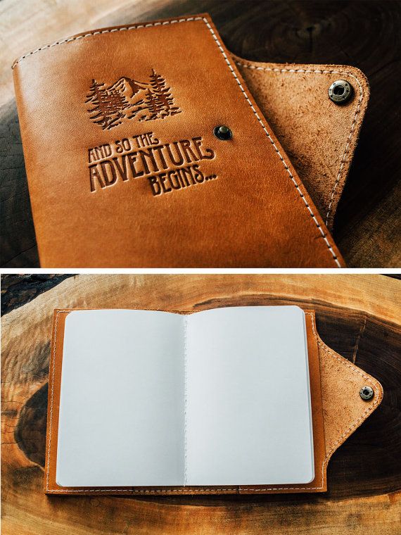 Father's Day gifts for new dads: Adventure Begins Journal at Portland Leather 
