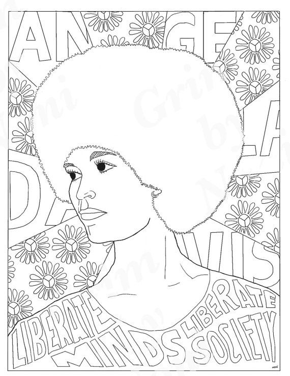 16 fabulous, famous women coloring pages for kids Women's History Month