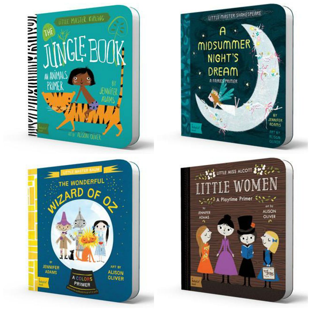 Baby Lit board books reinterpret literary classics so they're fun to read...over and over and over