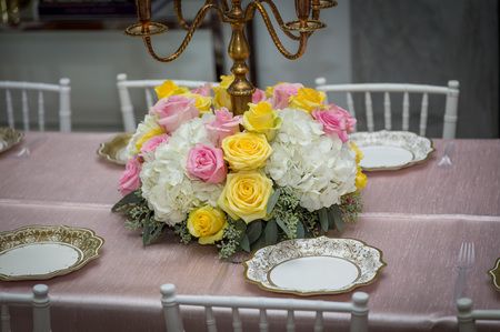 Beauty and the Beast centerpieces by Crowning Details