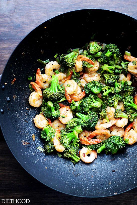 Shrimp and Broccoli make for one of our favorite stir fry recipes for kids—and parents, too | Diethood