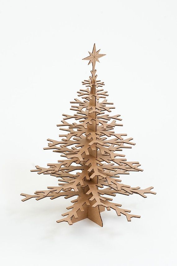 Cardboard Safari Christmas tree | Cool Mom Picks