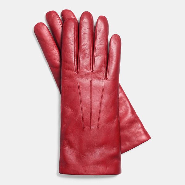 Merino-lined Leather Gloves at Coach : Mother-in-law Gifts | Cool Mom Picks Holiday Gift Guide 2016