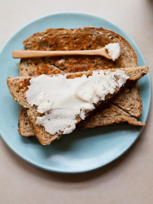 Nut-free spreads that make great peanut butter alternatives: This creamy Coconut Butter is destined to be a lunchbox favorite! | The Kitchn