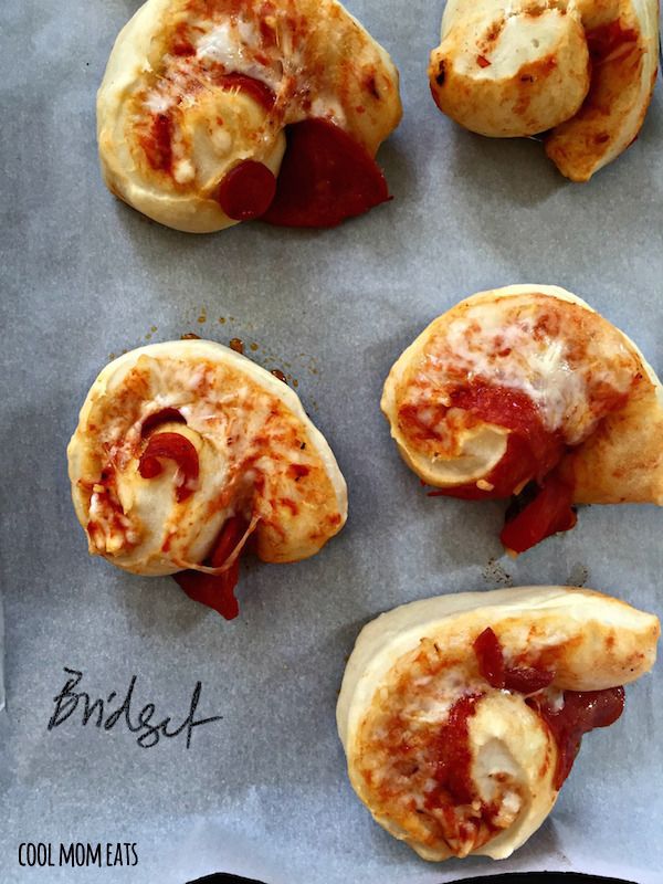 Rainy day activities: Make Your Own Pizza Pinwheels at Cool Mom Eats