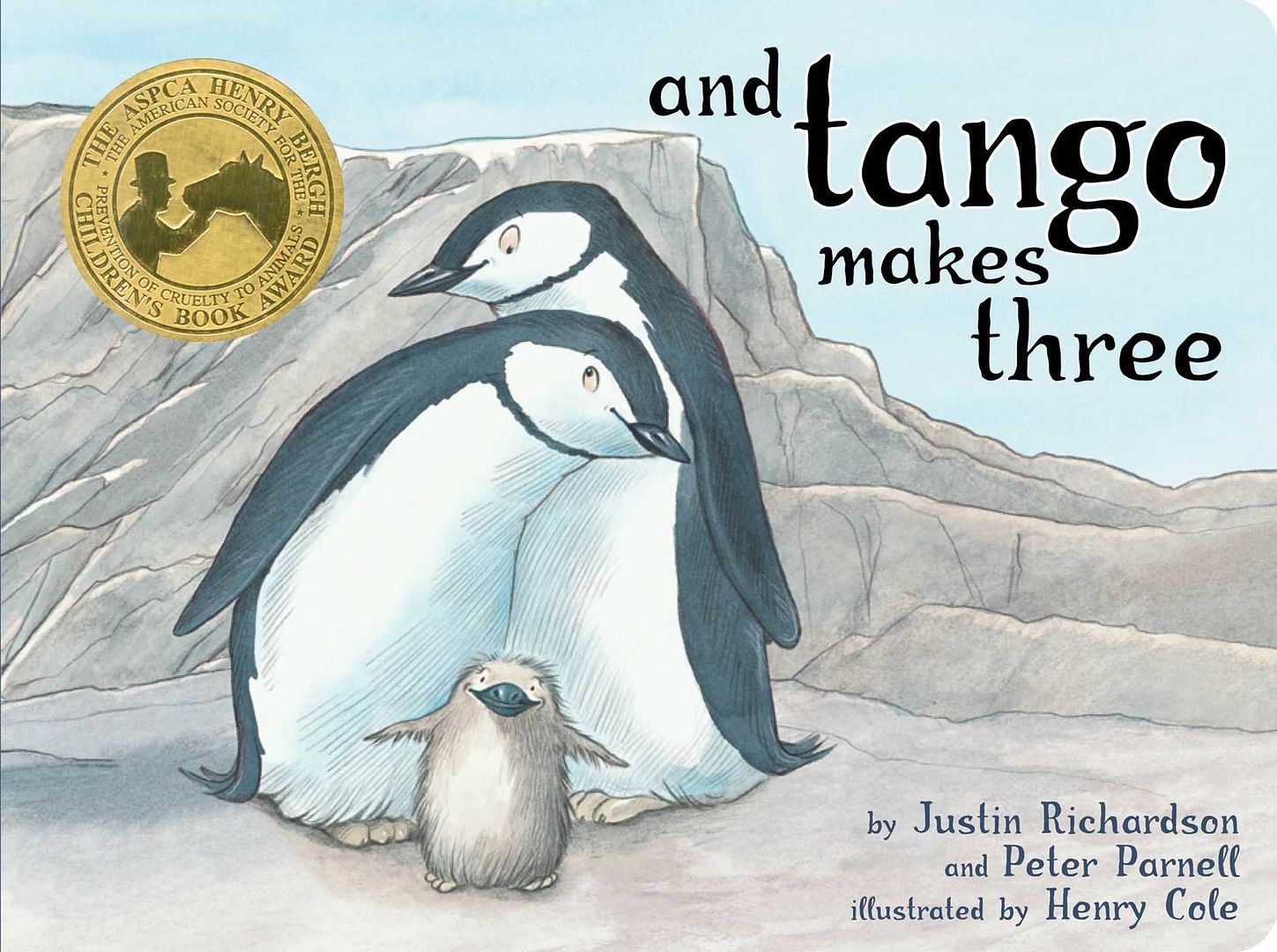 Children's books that celebrate LGBT families: And Tango Makes Three by Justin Richardson 
