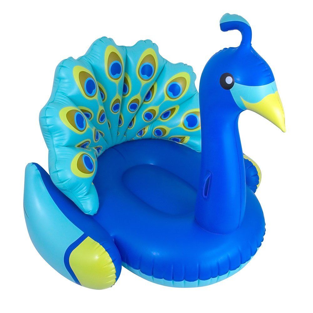 Coolest pool floats: Peacock Pool Float Lounger by Swimline | rstyle affiliate link