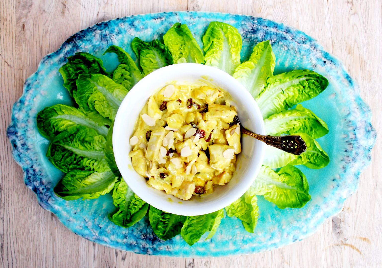 Mother's Day afternoon tea recipes: Coronation Chicken at The Little Green Spoon