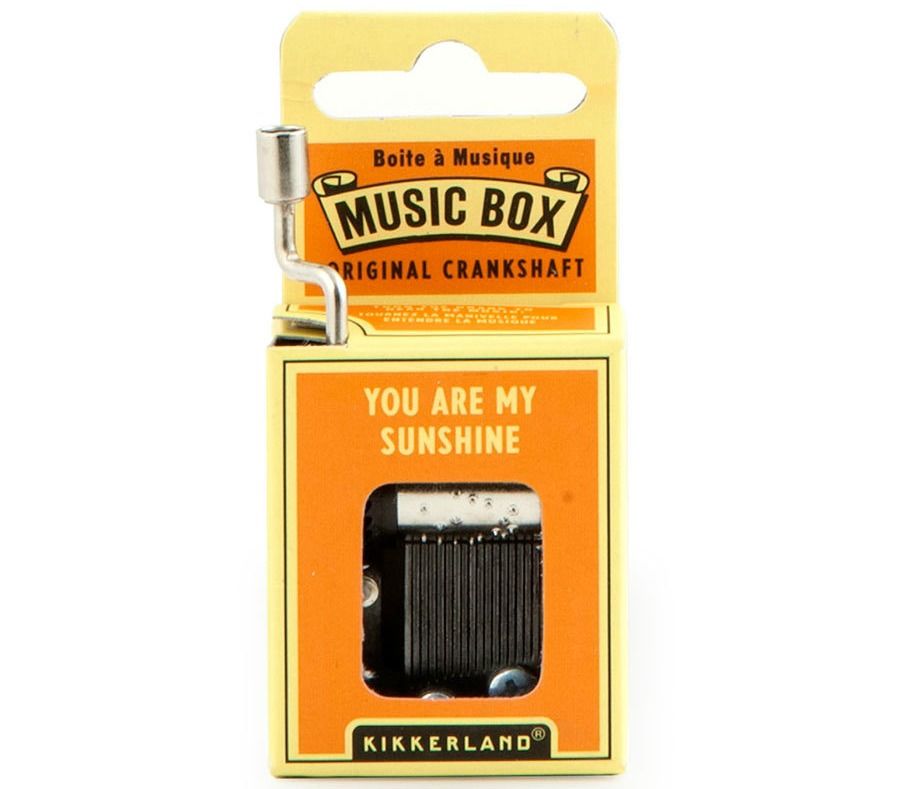 Valentine's Day gifts for kids: You Are My Sunshine Crank Music Box