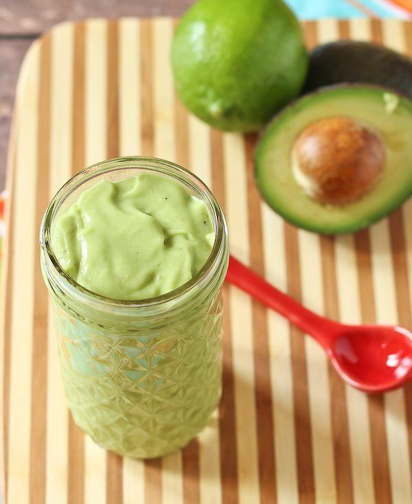 This Creamy Avocado Lime Dressing with Cumin is a phenomenal and creative spring salad dressing--or dip. | Rachel Cooks