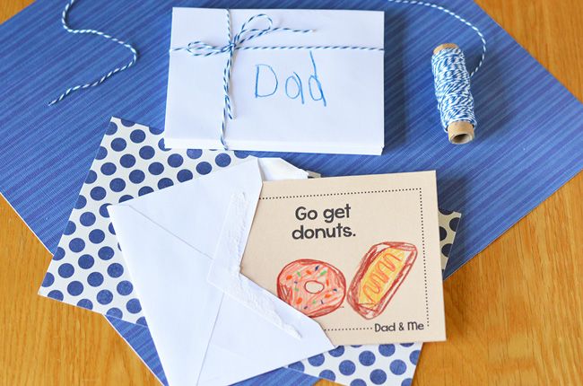 DIY Father's Day gifts kids can make: Dad & Me Coupons at Craft Create Cook