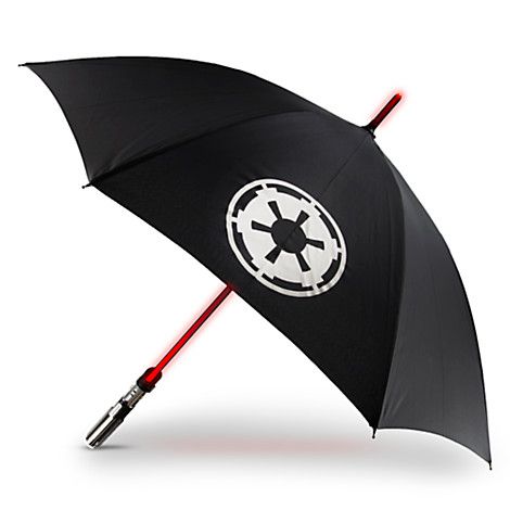 Disney's Darth Vader light-up Star Wars lightsaber umbrella is rad.