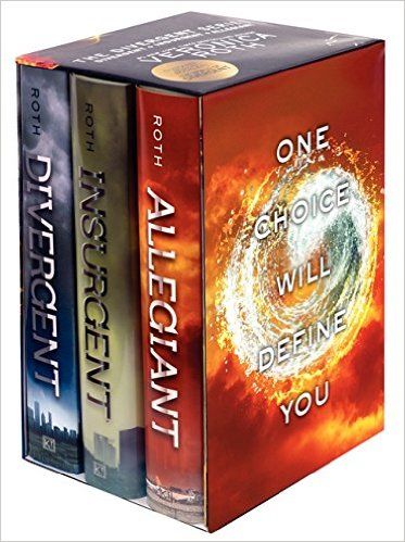 Dystopian novels for tweens and teens: Divergent series by Veronica Roth 