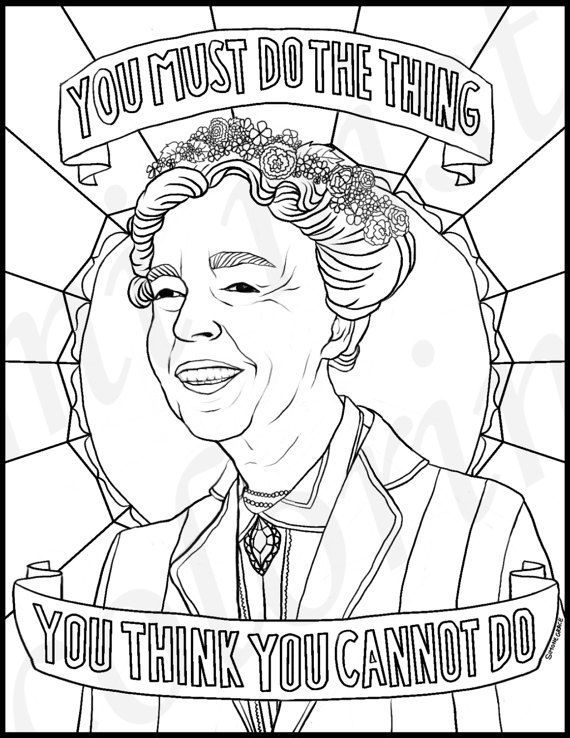 Download 16 fabulous, famous women coloring pages for kids | Women ...