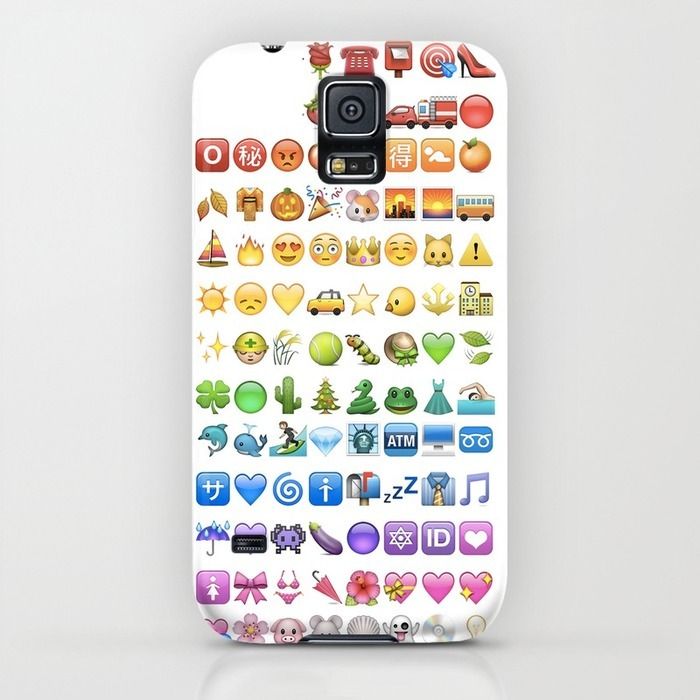 Emoji smart phone cases: Rainbow emoji at Society6