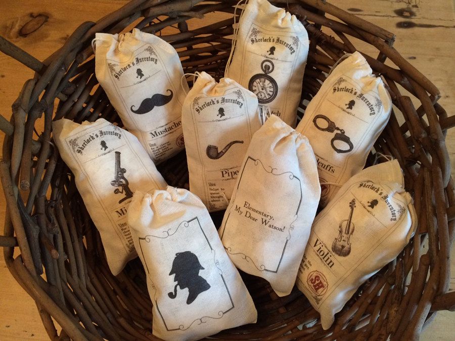 Escape Room Party: Favor bags from K Port Gift Company 