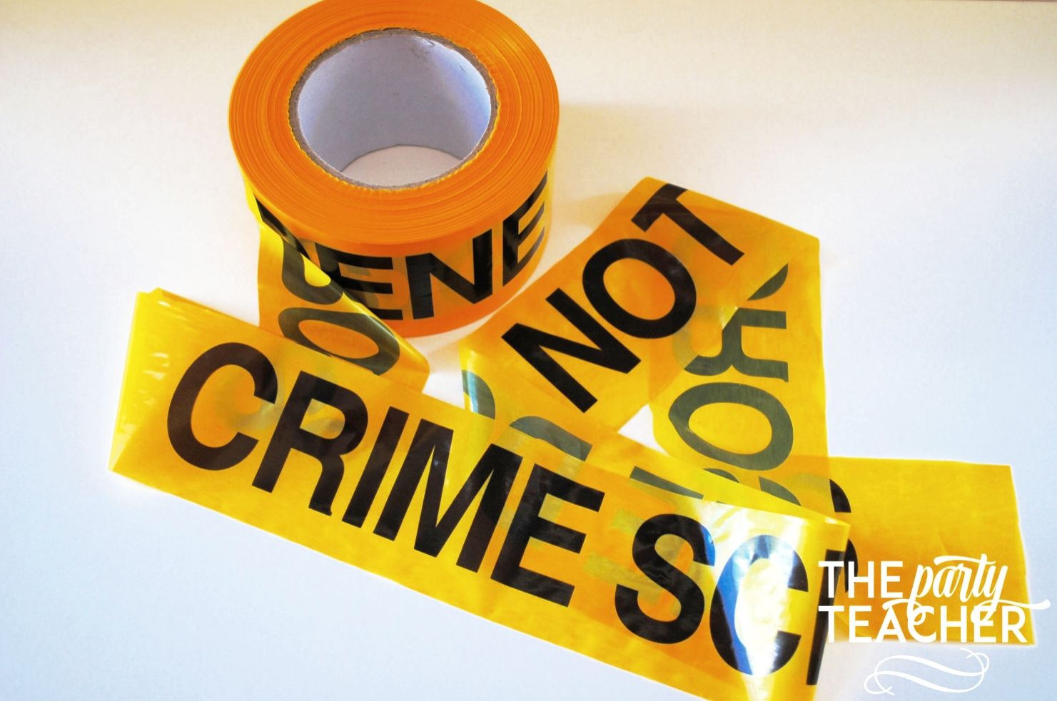 Escape Room Party: Crime Scene tape from The Party Teacher 