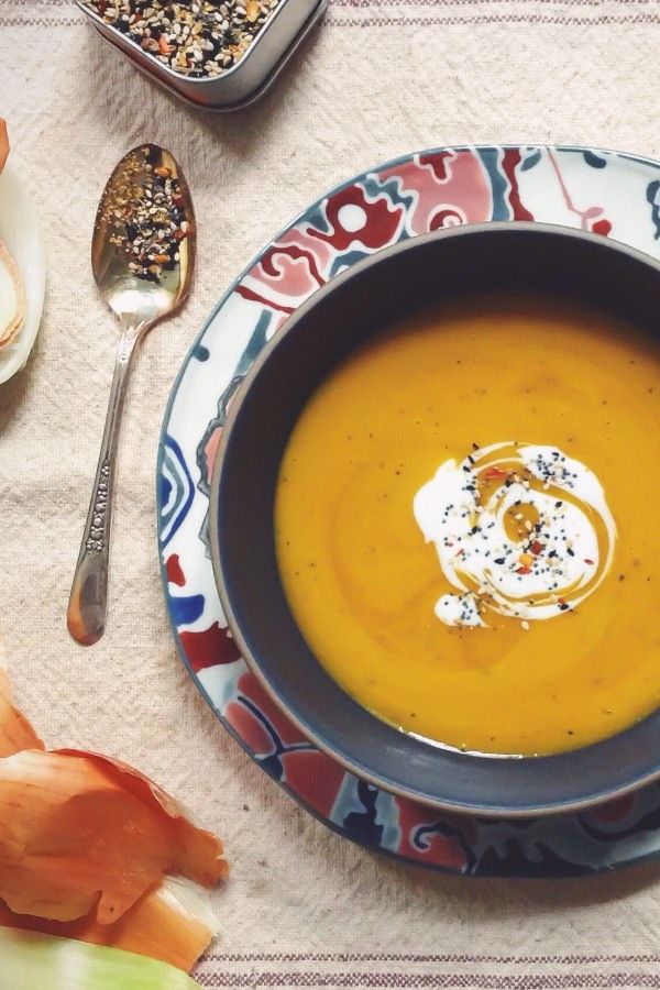 Kabocha Squash Soup by Feed Me Dearly | Food blogs to follow in 2015