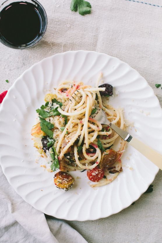 Winter Herb Pasta with Roasted Vegetables | Not Without Salt | Food blogs to follow in 2015