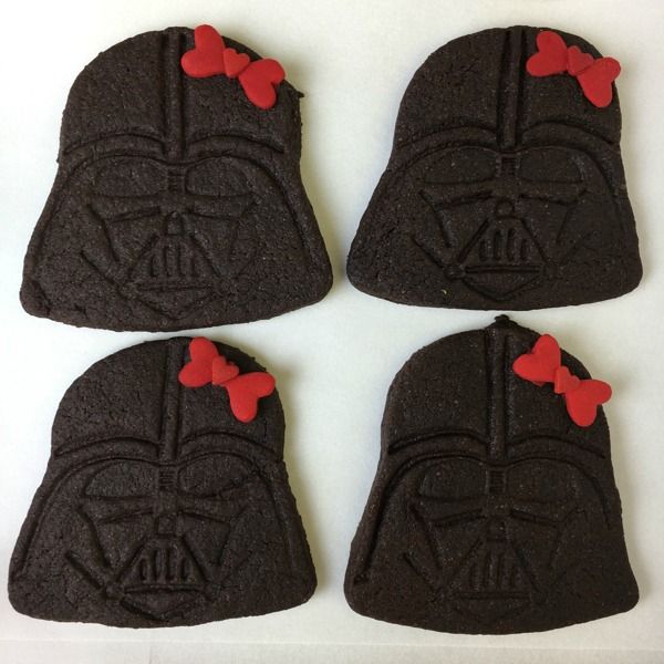 May the Fourth recipes: These Hello Vader Cookies at Just Jenn Recipes are cracking me up!
