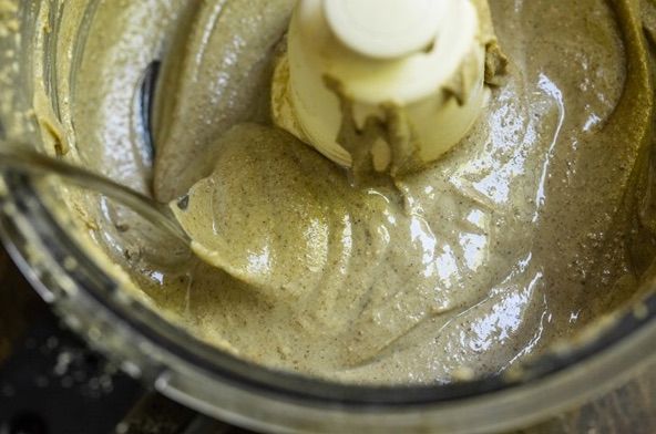 Nut-free spreads that make great peanut butter alternatives: You cannot go wrong with this Luxurious Homemade Sunflower Seed Butter. So much like the original and so yummy! | Oh She Glows