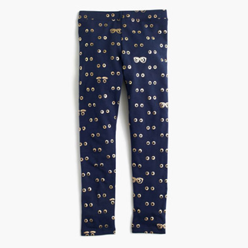 Doodle leggings for kids: Max the Monster by J. Crew, because googly eyes!