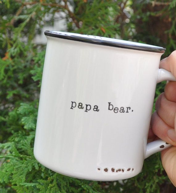 Father's Day gifts for new dads: Papa Bear Mug at Lace and Twig