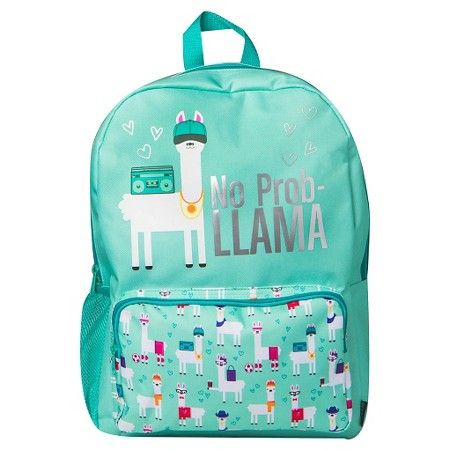 Okay, we're a little obsessed with llama puns. This Llama Backpack from Target hits the spot!
