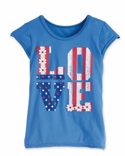 Cool American flag t-shirts for kids: This tee sums up one of our favorite American values