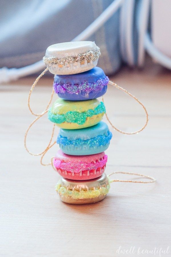 Beauty and the Beast Birthday Party Ideas: French Macaron Craft at Dwell Beautiful