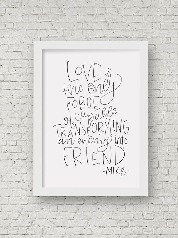 Inspirational prints for boys: Another timeless quote from Martin Luther King, Jr. 