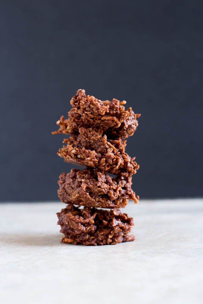 No bake cookie recipes: No Bake Chocolate Coconut Haystack Cookies | Alisha Enid