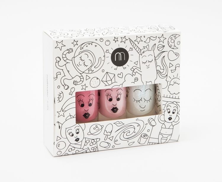 Nailmatic makes some amazing non-toxic nail polishes for kids in gift-ready boxes