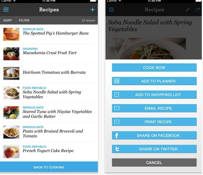 Meal-planning apps: Pepperplate has such an intuitive, easy user interface. Plus, it's free!