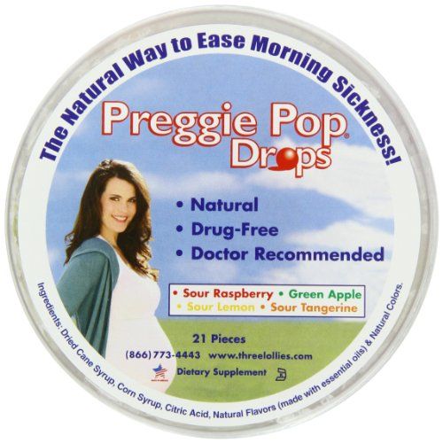 These Preggie Pop Drops got me through some rough moments in the first trimester. Get more tips on dealing with morning sickness at Cool Mom Eats.