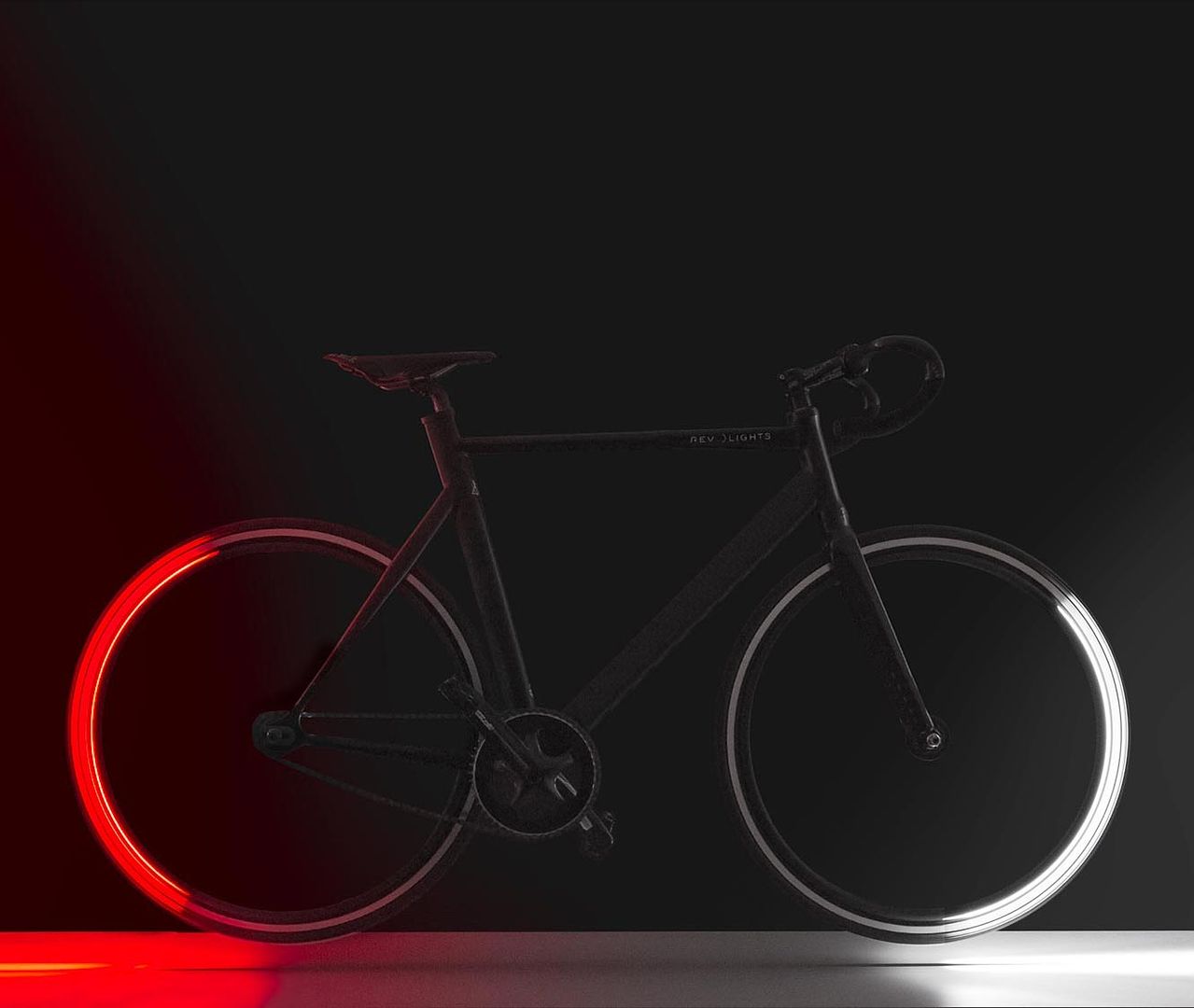 Revolights adjust as you ride, indicating to cars when you're slowing down or speeding up
