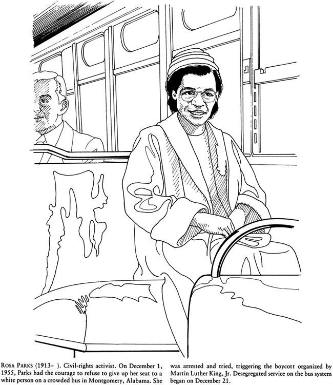 16 fabulous, famous women coloring pages for kids Women's History Month