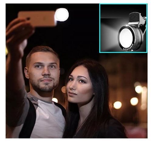 Selfie flashes and cases: The Cyxus clip-on flash