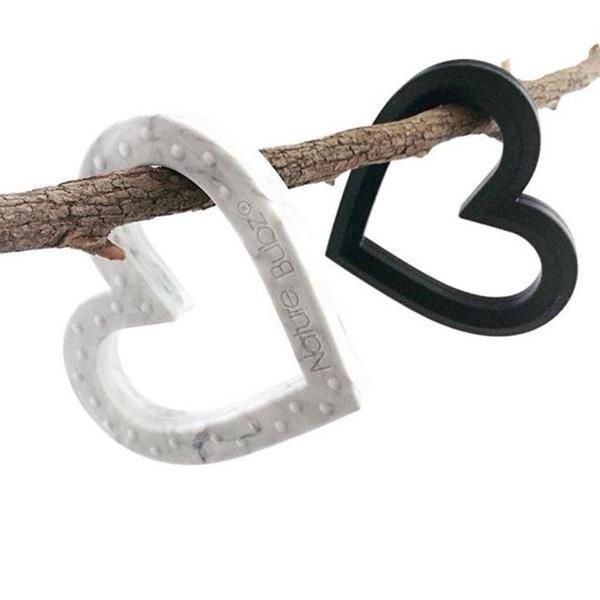 Valentine's Day gifts for babies: Love this gender-neutral Silicone Heart Teether! | Dove + Dovelet