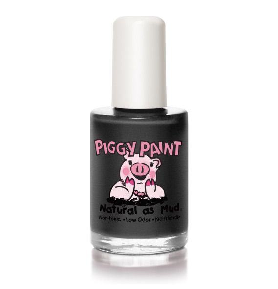 Piggy Paint non-toxic nail polish in black: Your kids will thank you.