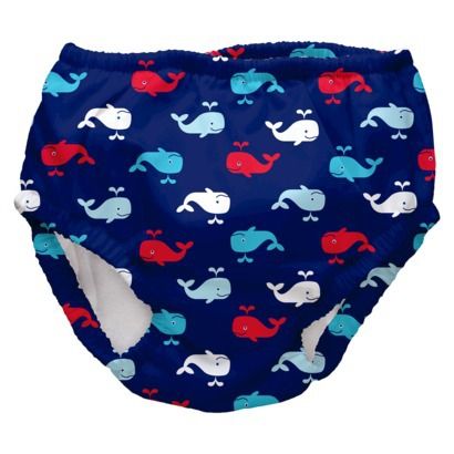 Whale reusable swim diaper by I Play | Cool Mom Picks