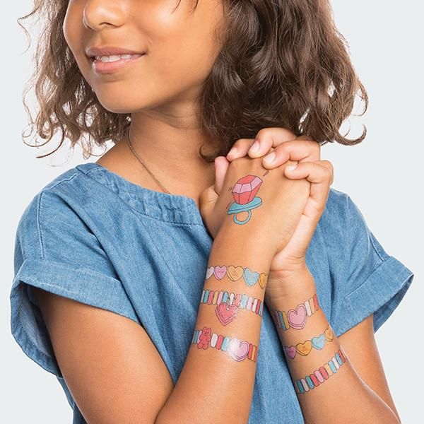 Valentine's Day gifts for kids: Arm Candy Temporary Tattoo Set from Tattly