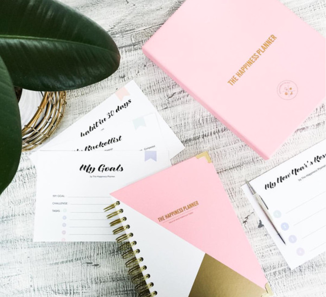 The Happiness Planner is the ultimate inspiring 2017 planner, with two versions at different prices to help you feel emotionally productive in the new year
