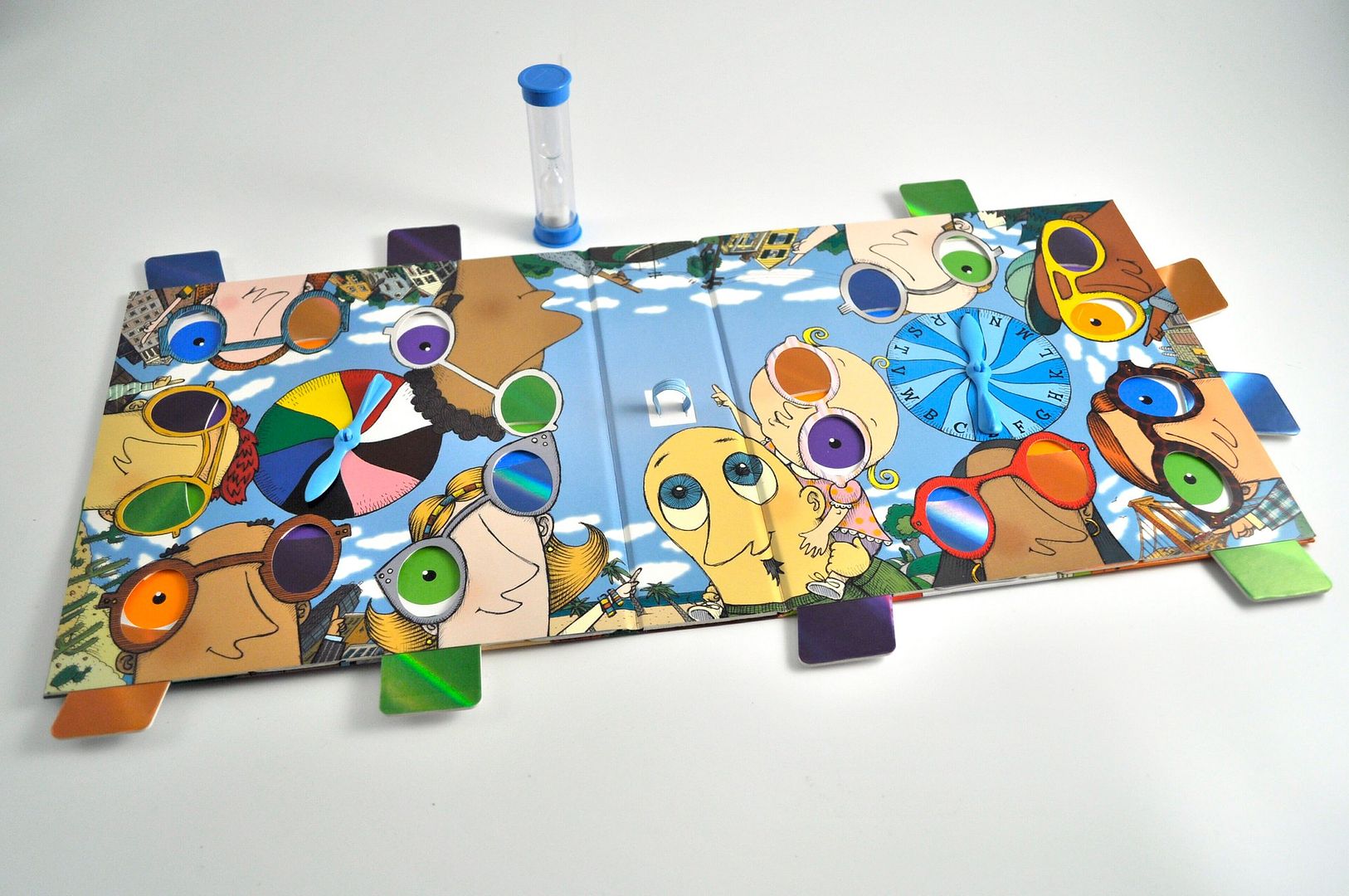 Travel toys for preschoolers: Slooooks board game